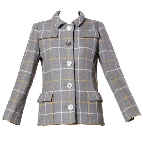 dior plaid jacket|Dior jacket price.